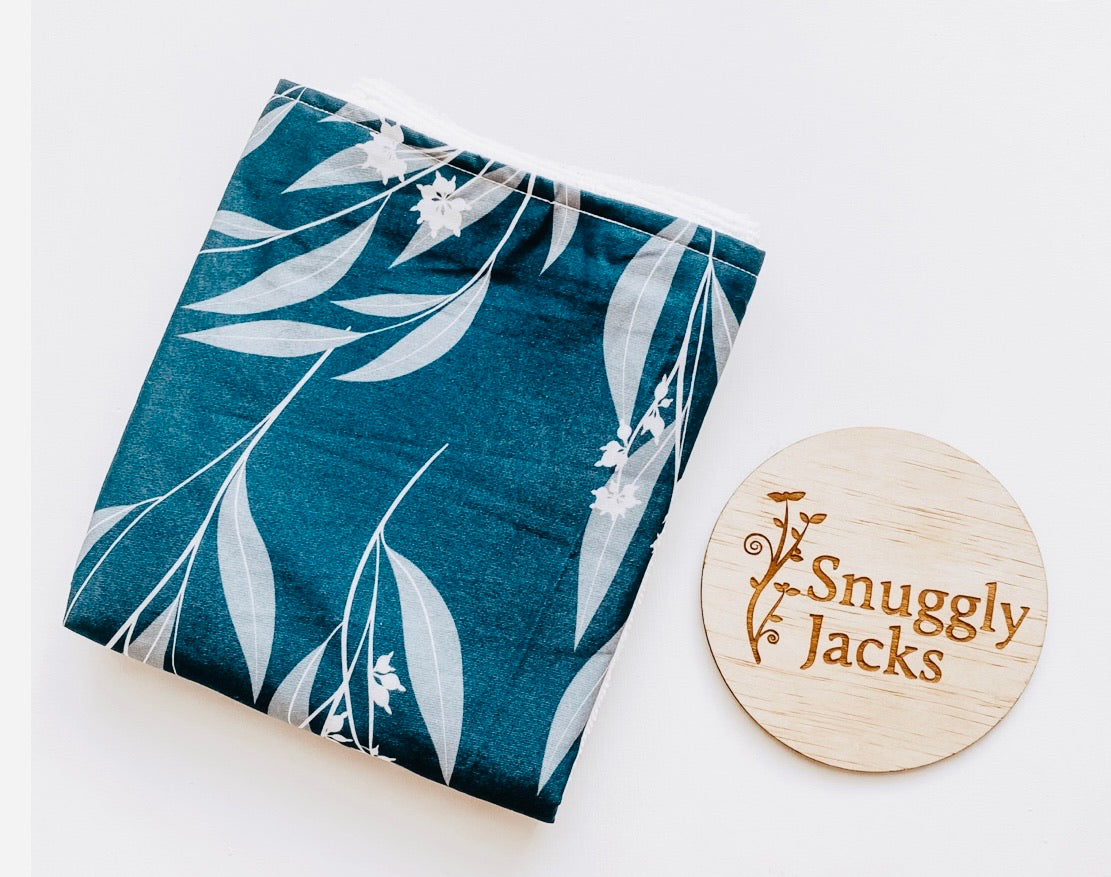 Snugglyjacks Burp Cloth “Eucalypt “